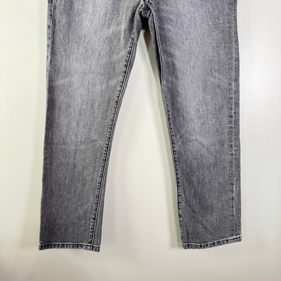 LOFT Ann Taylor High Waist Straight Crop Jeans Womens 26/2 Gray Denim Casual - Picture 5 of 11